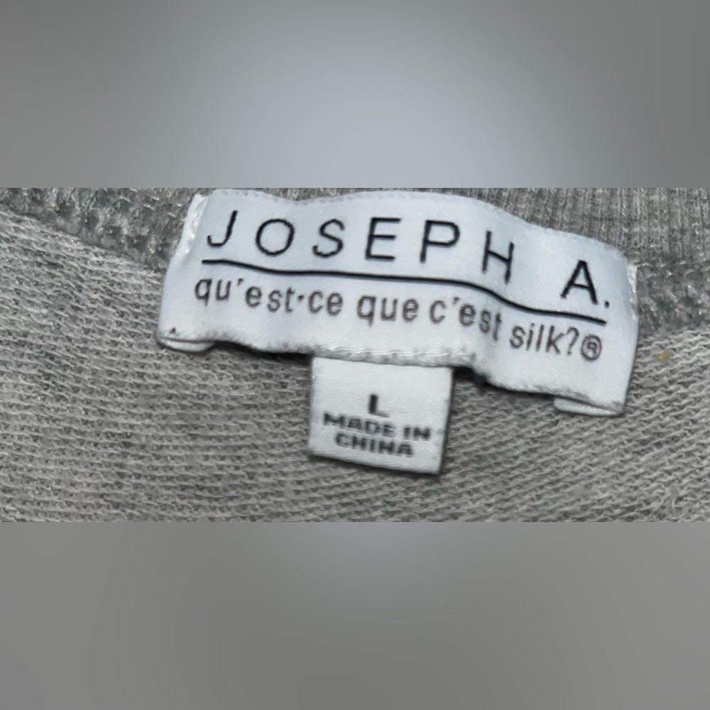 JOSEPH A. Gray Sweater, Size Large - Picture 3 of 4